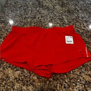 Free People Red Athletic Shorts